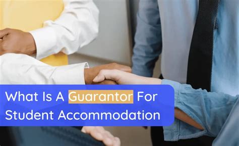 Guarantors And Student Accommodations The Facts