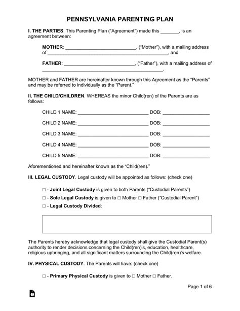 Guardianship Paperwork Pa Form Resume Examples Bpv5armv1z