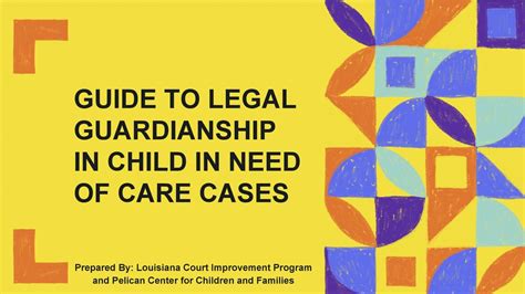 Guardianship Pelican Center For Children And Families