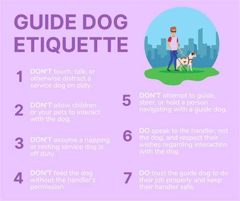 Guide Dog Etiquette Rules Lcs Racine