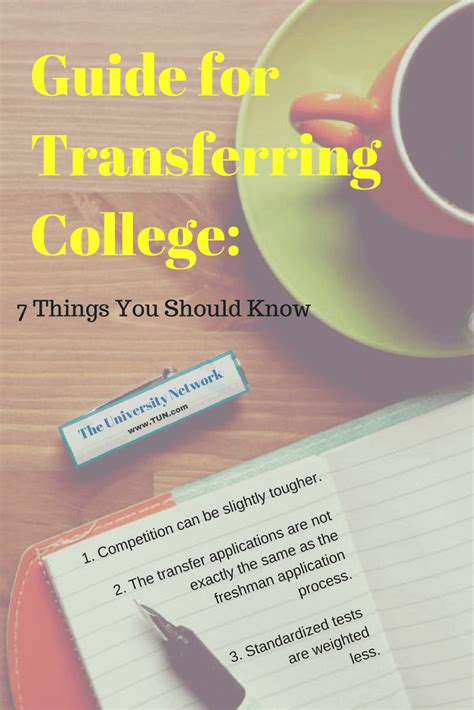 Guide For Transferring College Things You Should Know The University