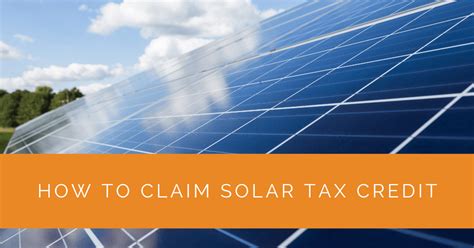 Guide How Do I Claim The Solar Tax Credit In New Mexico