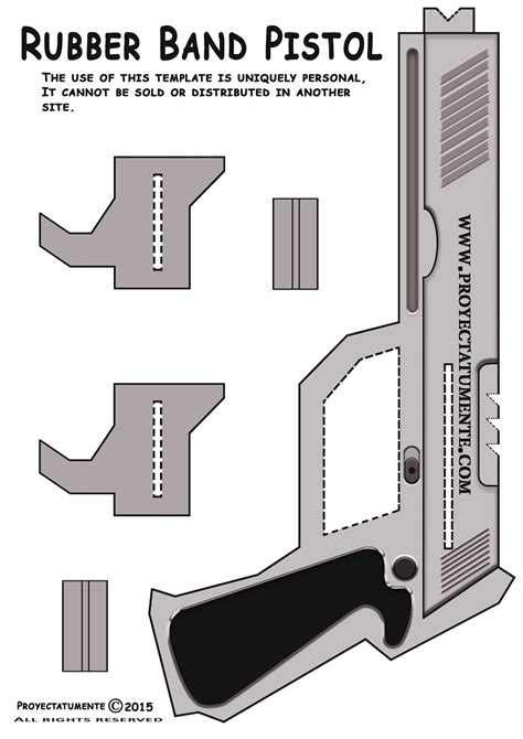 Gun Template Pdf Pdf Template