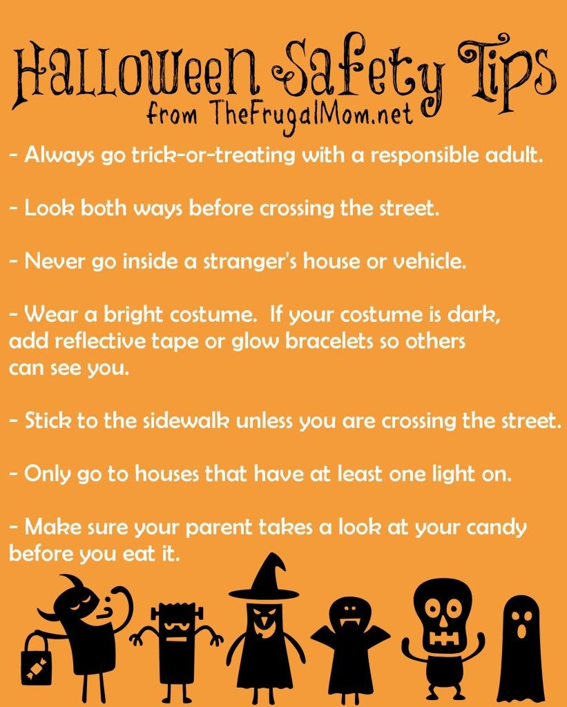 Halloween Safety Tips For Kids Halloween Safety Tips Halloween Safety Halloween Safety Lesson