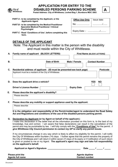 Handicap Parking Permit Form Fill Out Amp Sign Online Dochub