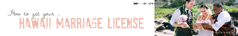 Hawaii Marriage License Applying For A Marriage License In Hawaii
