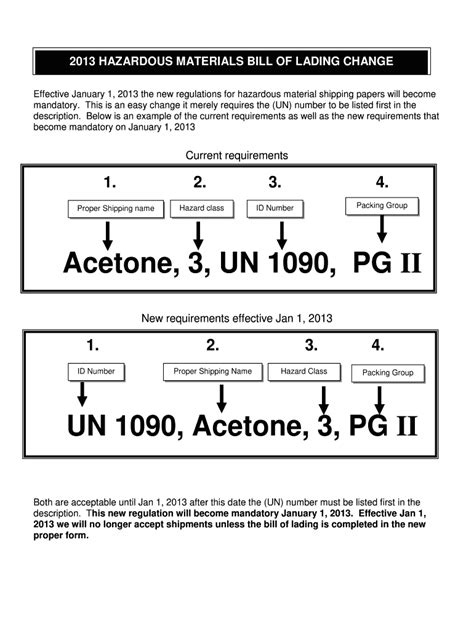 Hazmat Bol Template Fill Out Sign Online Dochub