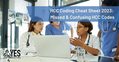 Hcc Coding Cheat Sheet 2023 Missed Confusing Hcc Codes