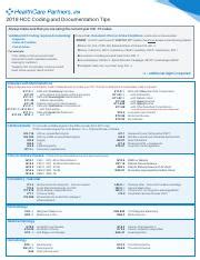 Hcc Coding Information Pdf 2019 Hcc Coding And Documentation Tips