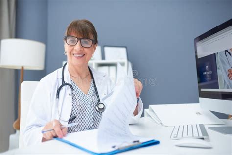 Health Insurance Portrait And Woman Or Doctor With Paperwork Patient