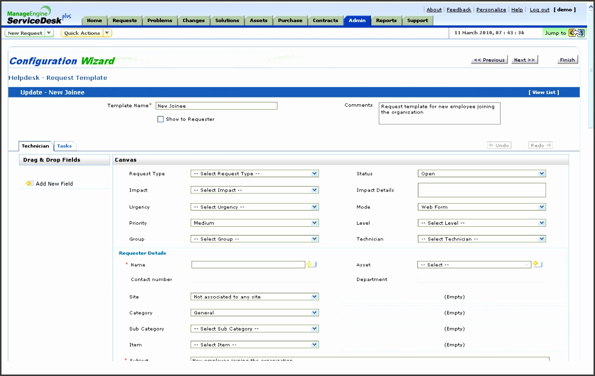 Help Desk Request Form Templates Pdffiller