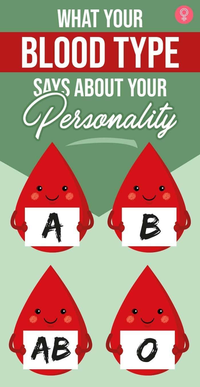 Here Is What Your Blood Type Says About Your Health And Personality