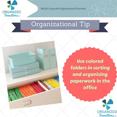 Here S Another Awesome Tip For You Use Different Colored Folders To