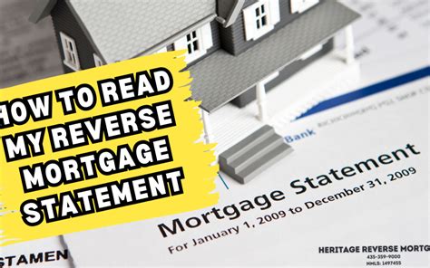 Heritage Reverse Mortgage Reverse Mortgage Statements