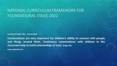 Highlights Of National Curriculum Framework Ncf 2022 School Education