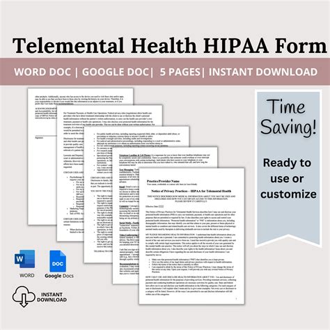 Hipaa Forms And Other Private Practice Paperwork Healthie