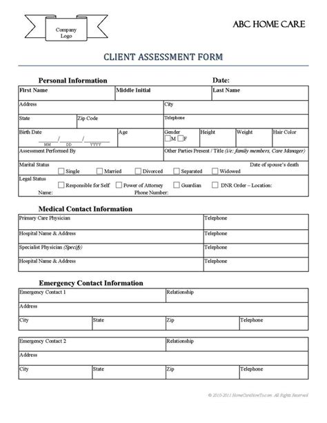 Home Care Forms And Tools Available For Use Immediately Home Health