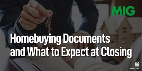 Homebuying Documents And What To Expect At Closing