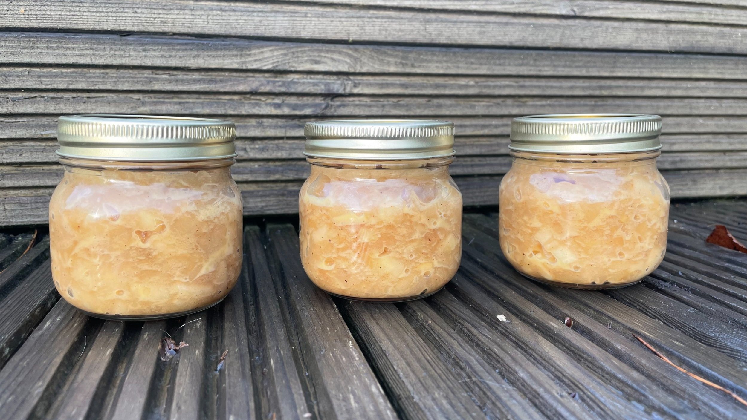 Homegrown Apple Sauce A Mum Amp Her Garden