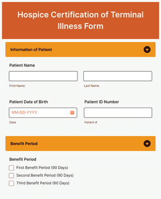 Hospice Spiritual Assessment Form Template Jotform