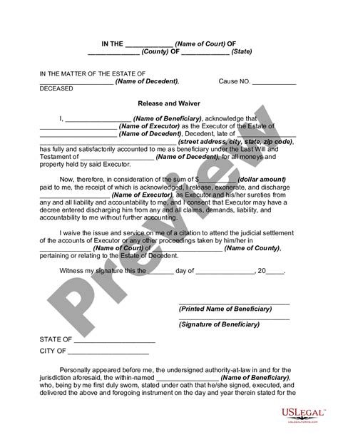 Estate Paperwork Request Form