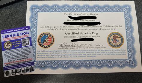 How Do I Certify My Dog As A Service Dog