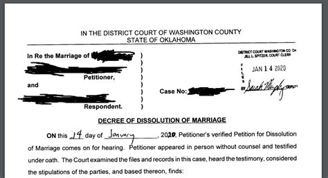 Get Copy of Divorce Paperwork