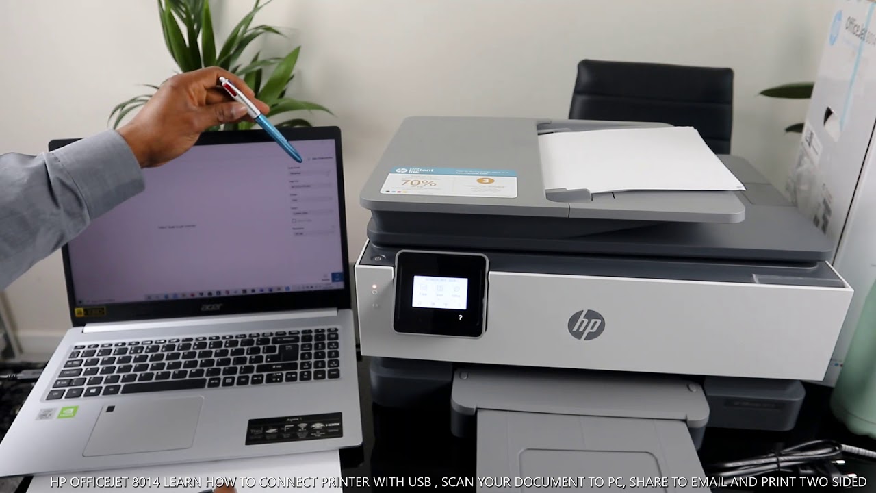 Scan Paperwork on HP Computer