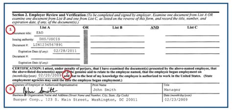 How Employers Correctly Complete Form I 9 And Form I 9 Documents To