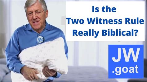 How Jw Can Keep The Two Witness Rule And Still Protect Children From