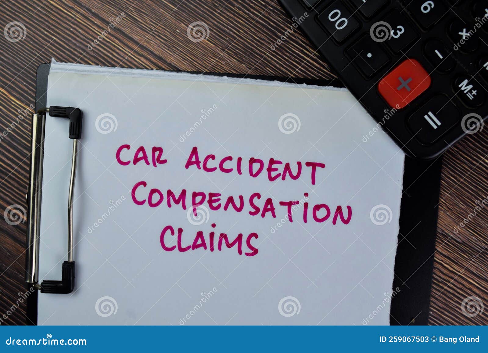 Keep Car Accident Claims Paperwork