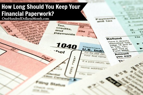 Keep Tax Paperwork How Long