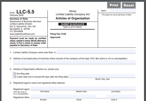 LLC Paperwork Processing Time by State