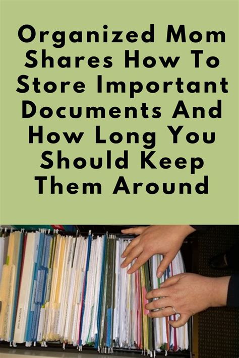 How Long To Keep Important Documents And Tips To Keep Them Organized