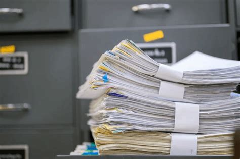 After Death Paperwork Retention Period