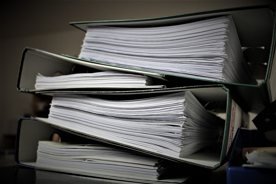 Keep Deceased Person's Paperwork