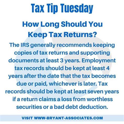 7 Tips Save Tax Paperwork