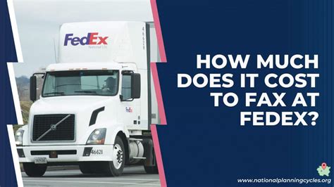 How Much Does It Cost To Fax At Fedex