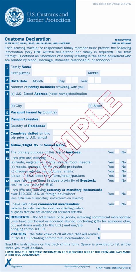 Immigrant Paperwork Requirements