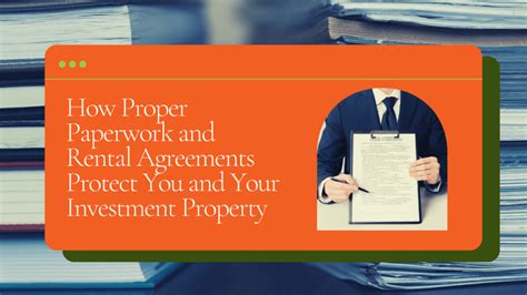 How Rental Agreements Protect Your Investment Property