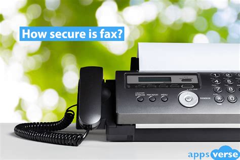 How Secure Is Fax