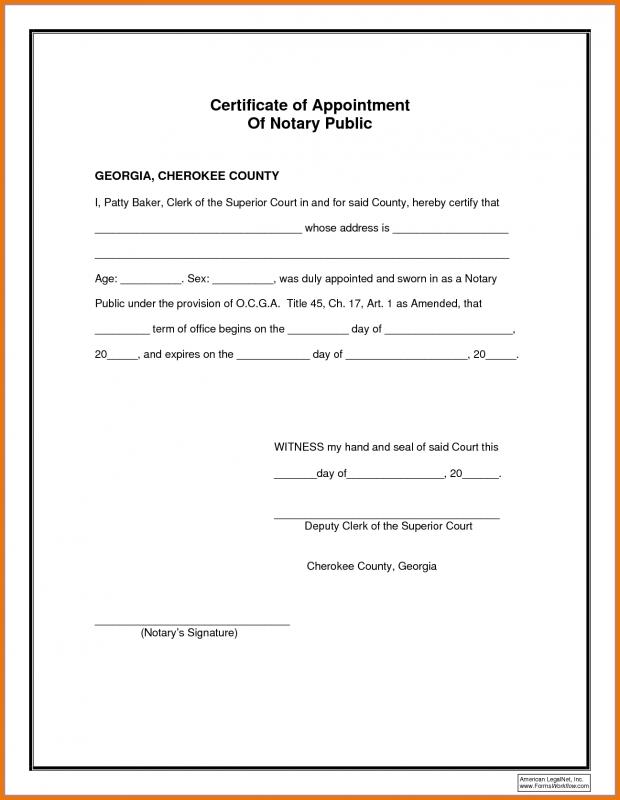 How Should You Format A Document For A Notary