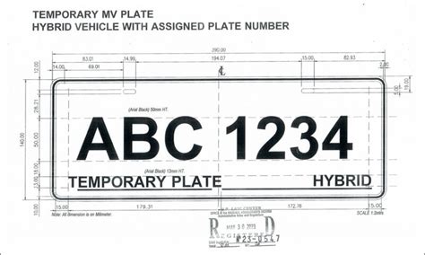 How Temporary License Plates Are Supposed To Look Like According To Lto