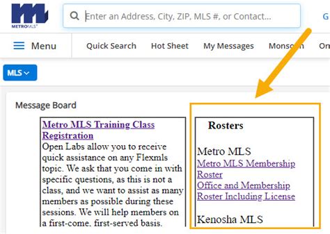 How To Access The Mls Rosters In Flexmls Metro Mls Blog