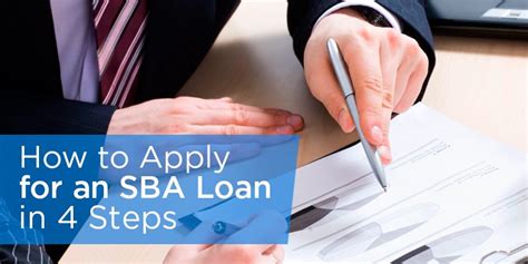 How To Apply For An Sba Loan In 4 Easy Steps