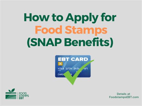 How To Apply For Ebt Food Stamps