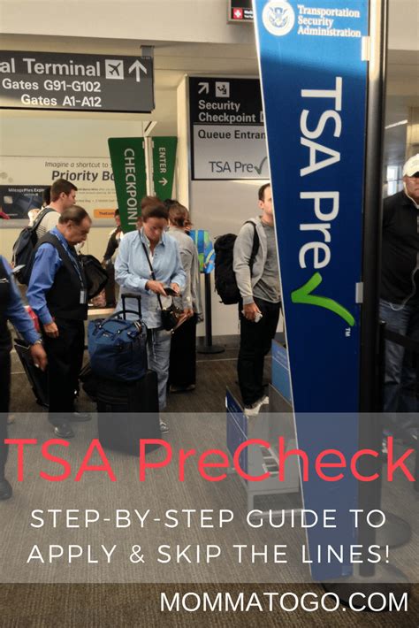 How To Apply For Tsa Pre Check Momma To Go Travel