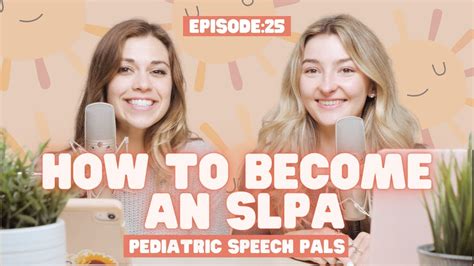 How To Become An Speech Language Pathologist Assistant Slpa Youtube