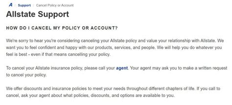 How To Cancel Allstate Auto Insurance Honest Policy