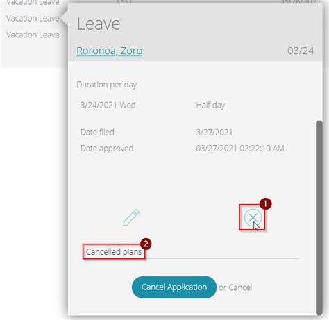 How To Cancel An Approved Leave Sprout Solutions